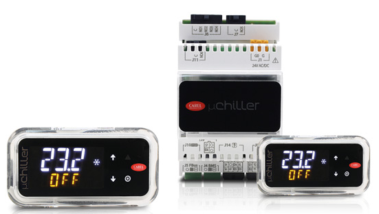 Контроллер параметрический для систем кондиционирования CAREL µChiller process UCHBDL00P1210 Автоматика