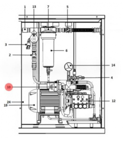 Корпус модулирующего клапана для MC 230 кг/ч CAREL 1309735AXX Клапаны и заслонки #2