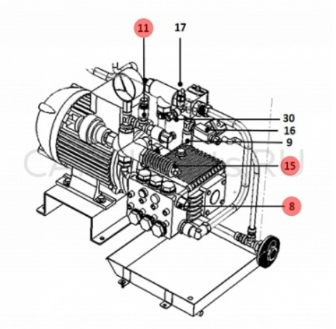 Помпа для UA060SL011 нержваеющая сталь +SM CAREL UAKP060S11 Тепловые насосы #2